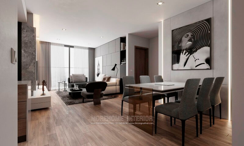 Thiết kế nội thất phòng khách