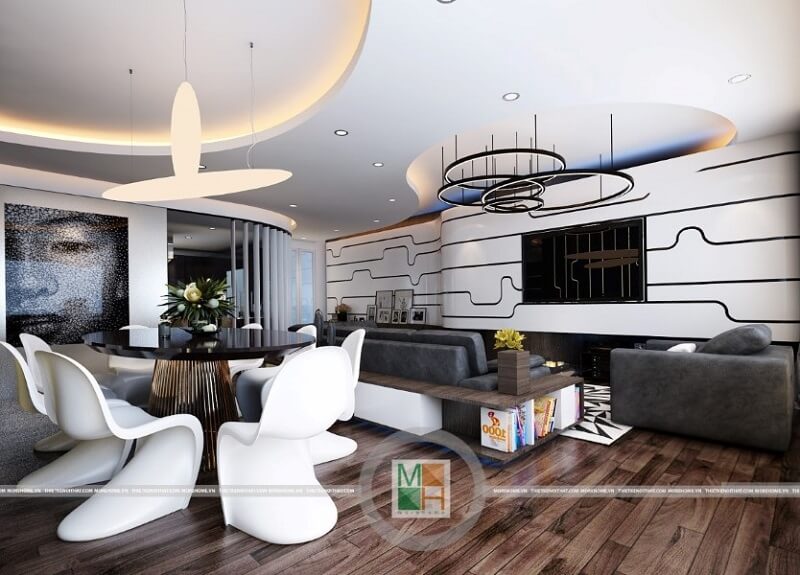 Thiết kế nội thất phòng khách