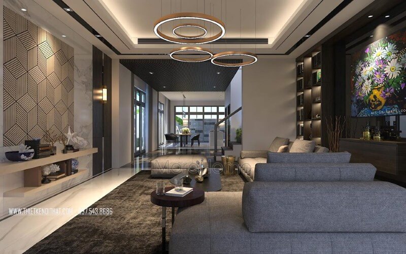 Thiết kế nội thất phòng khách