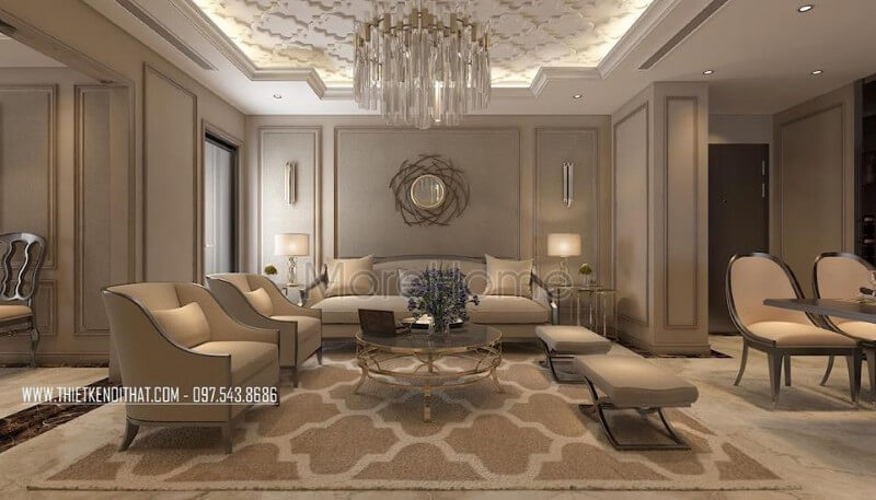 Tập hợp các mẫu trang trí phòng khách ấn tượng