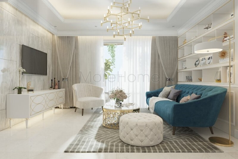 Chiêm ngưỡng các mẫu thiết kế phòng khách sang trọng tinh tế