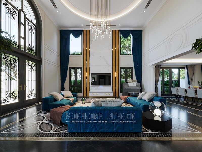 Say đắm với các mẫu thiết kế phòng khách đẹp