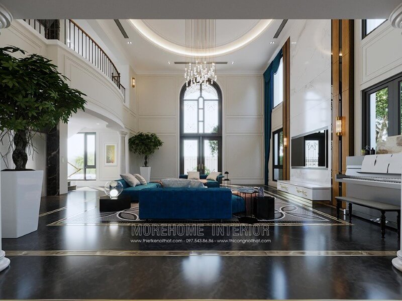 Trang trí nội thất phòng khách hiện đại đẹp tại Hải Phòng Tổng hợp những mẫu trang trí phòng khách tinh tế sang trọng