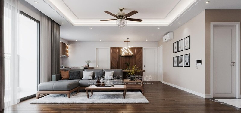 Các mẫu trang trí phòng khách ấn tượng