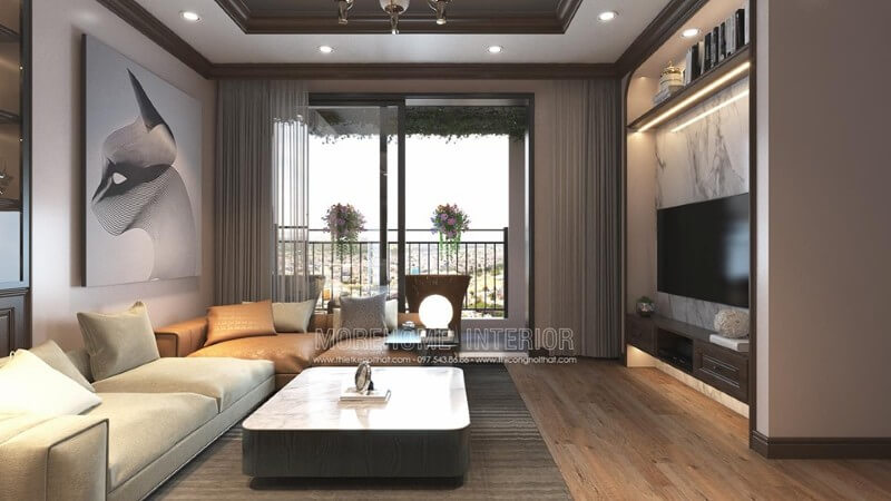 Nội thất phòng khách chung cư hiện đại và sang trọng Tham khảo các mẫu thiết kế phòng khách sang trọng