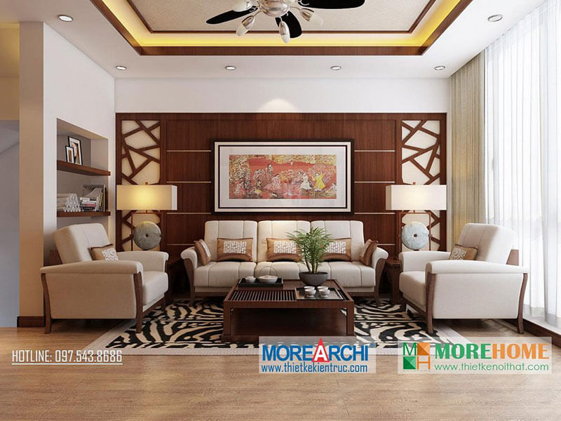 Ngắm nhìn các mẫu thiết kế phòng khách ấn tượng