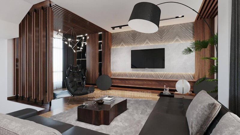Nội thất phòng khách biệt thự phong cách hiện đại có phần đơn giản hơn, bớt rườm rà hơn, song vẫn thể hiện được sự tinh tế và trang nhã của cả căn phòng. Đón xem các mẫu thiết kế phòng khách ấn tượng
