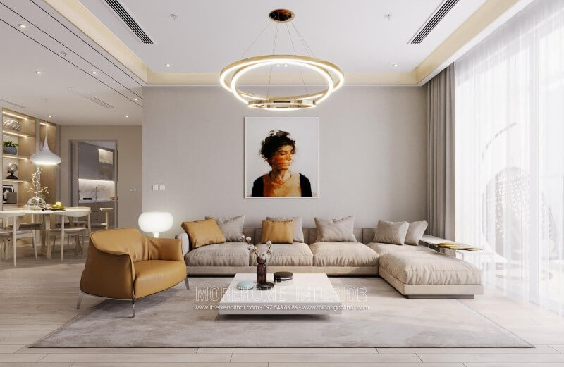 Danh sách các mẫu bố trí phòng khách đẹp tiện nghi