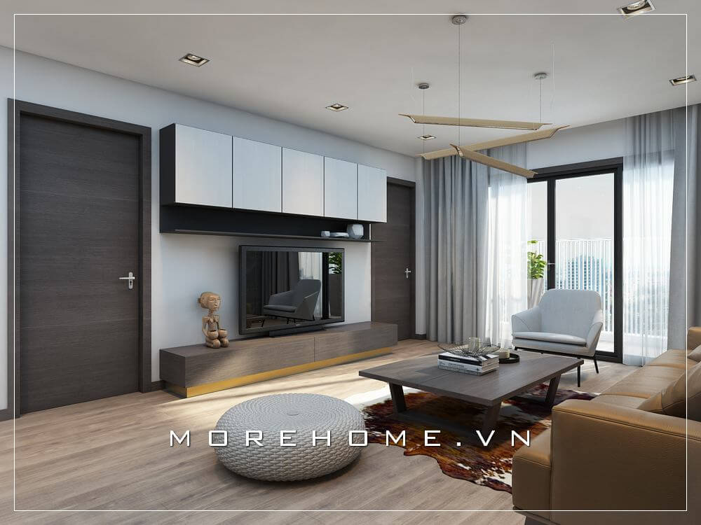 Trang trí phòng khách hiện đại mang đến cảm giác tưởi trẻ và năng động trong không gian ngôi nhà Thiết kế nội thất