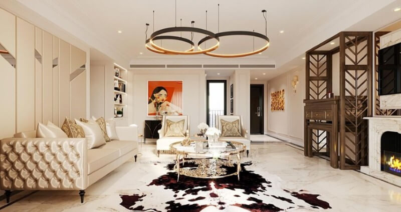 Thiết kế nội thất phòng khách đẹp