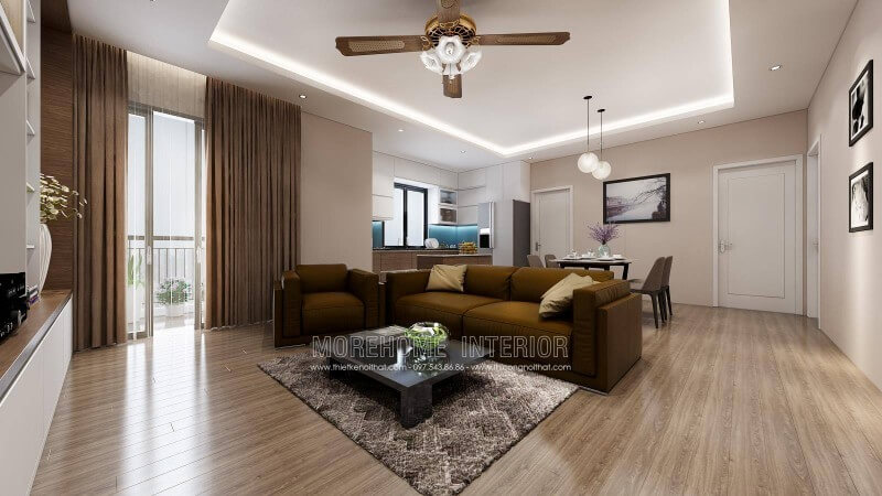 Thiết kế nội thất phòng khách đẹp