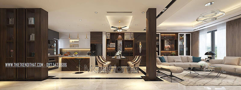 Các ý tưởng thiết kế phòng khách sang trọng và cao cấp