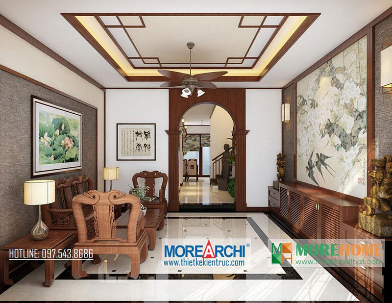 Khám phá các mẫu trang trí phòng khách cao cấp