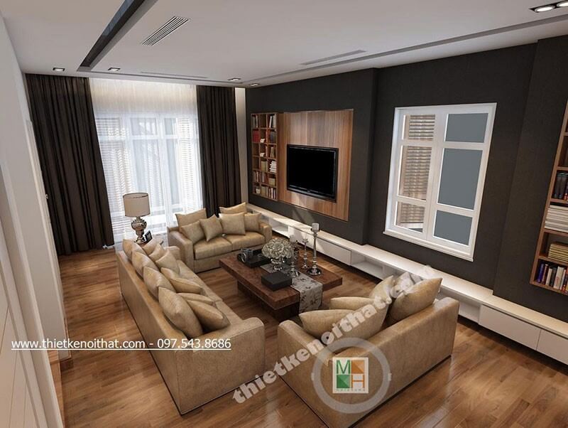 Gợi ý các mẫu trang trí phòng khách cao cấp sang trọng