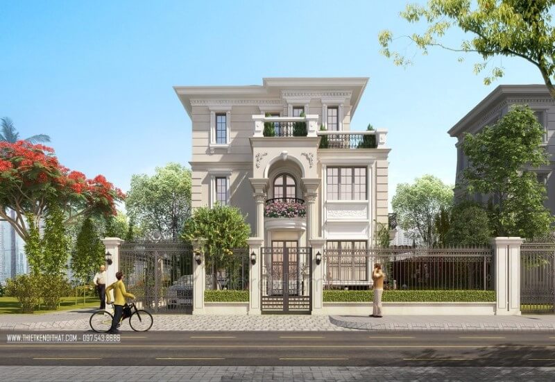 Thiết kế nội ngoại thất biệt thự Hà Nội