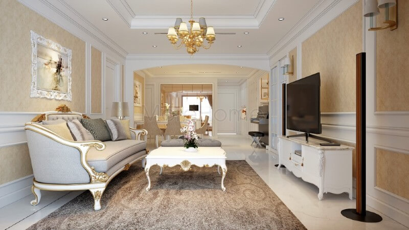 Thiết kế phòng khách tại Hà Nội