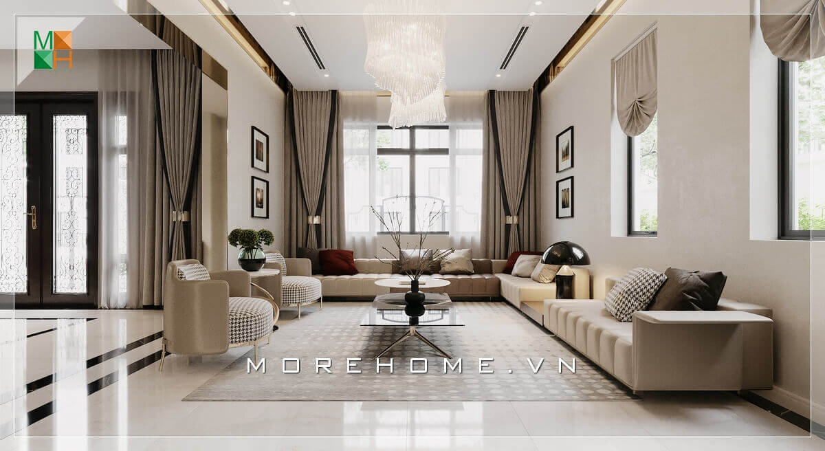 Thiết kế phòng khách tại Hà Nội