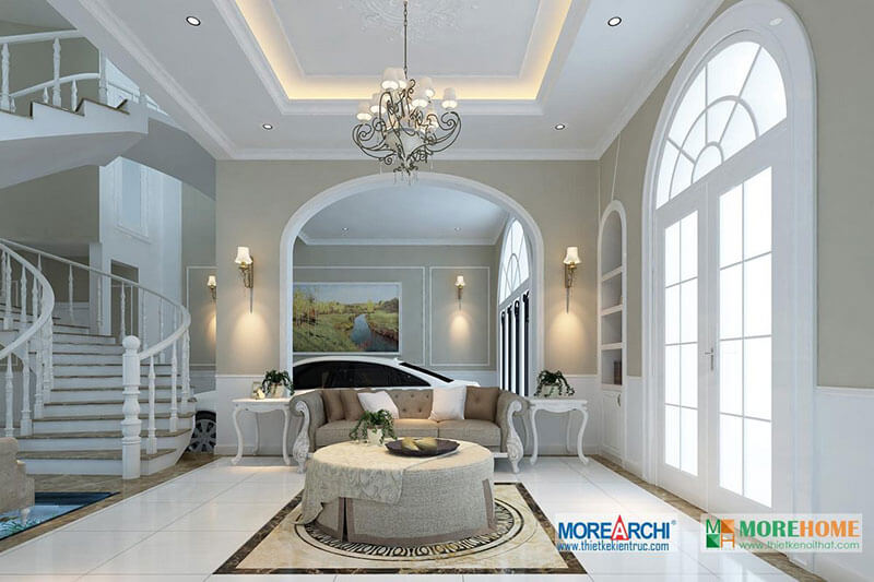 Thiết kế phòng khách tại Hà Nội